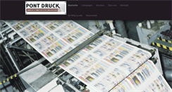 Desktop Screenshot of pontdruck.com